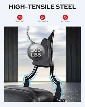 Amazon.com: Benlari Sissy Bar Backrest, 26